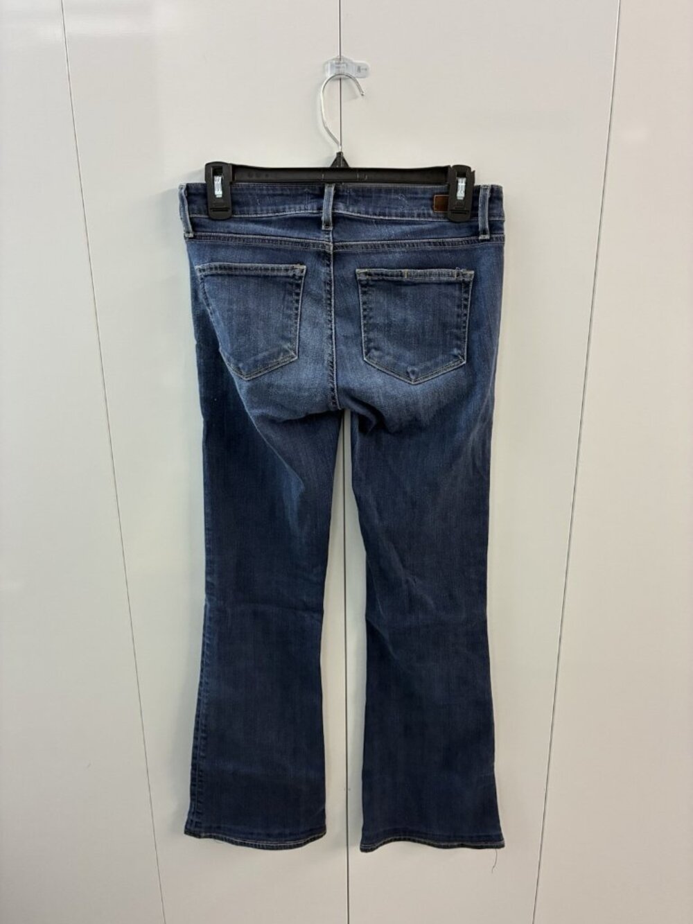 Paige Jeans Womens 27 Skyline Boot Cut Low Rise Denim Western Whiskered Flare